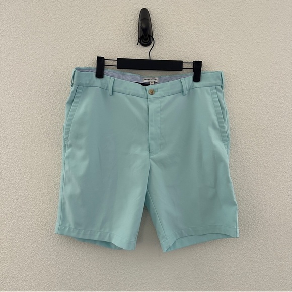 Peter Millar Surge Performance Short Men's 36 Blue Spruce Golf Resortwear - Picture 2 of 7